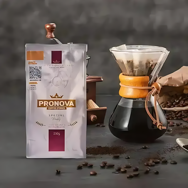 Pronova Coffee Stories Special Fruity - Specialty Arabica Coffee Beans, 8.8 oz (250g)