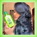 Gold Spell Babosa & Azeite de Oliva hair care 250ml shown by model with shiny waves - Buy now at MKPBR.COM - Worldwide Shipping