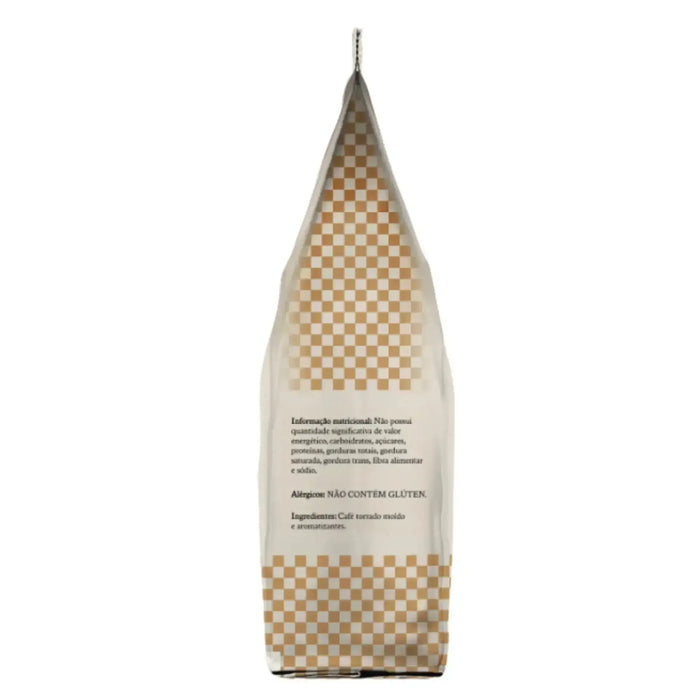 MKPBR Wellness offering Baggio Café Caramel, a premium flavored ground coffee from Brazil. – Buy now at MKPBR.COM – Worldwide Shipping