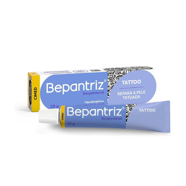 Bepantriz Tattoo Intensive Aftercare Cream 0.70 oz front view – Buy now at MKPBR.COM – Worldwide Shipping


