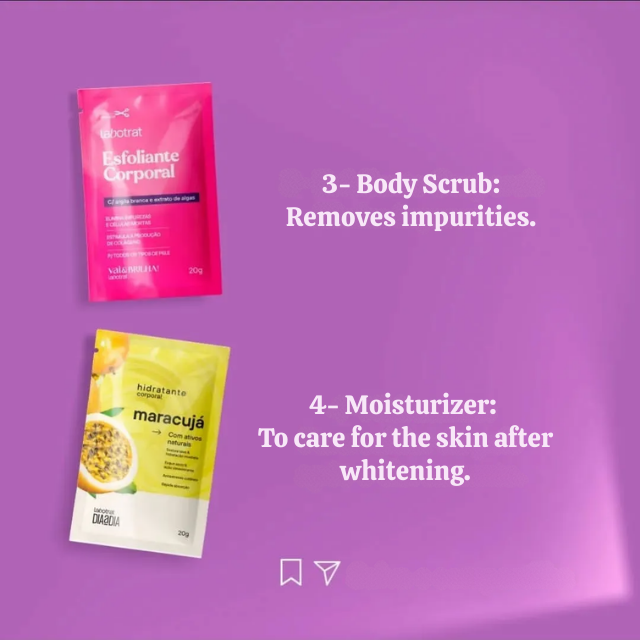 Best Labotrat Hair Lightening Kit with Passion Fruit Moisturizer – Buy now at MKPBR.COM – Worldwide Shipping