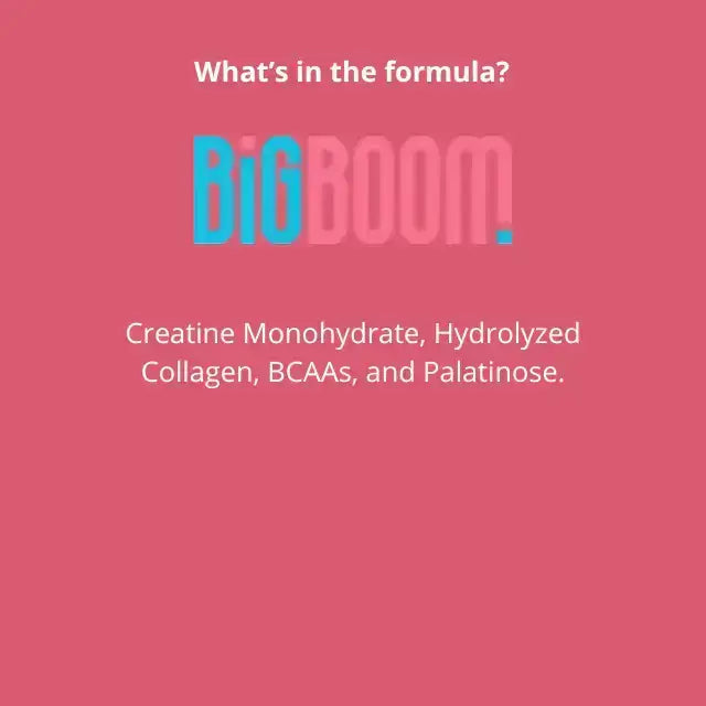 BigBoom 3-in-1 Creatine formula with collagen, BCAAs, and creatine monohydrate - Buy now at MKPBR.COM - Worldwide Shipping