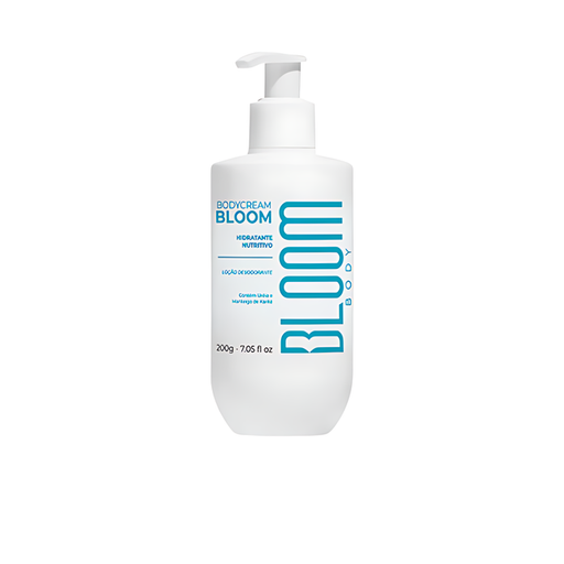 Bloom Body Bloom Body Cream Deodorant Moisturizing Body Cream Pistachio & Vanilla, Intense Hydration + Silky Feel – 7.05 oz (200 g) jar front view – Buy now at MKPBR.COM – Worldwide Shipping