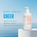 Bloom Body Cheer Deodorant Moisturizing Body Cream, Sweet Floral Scent + Long-Lasting Hydration – 7.05 oz (200 g) on a vanity for a modern body care ritual – Buy now at MKPBR.COM – Worldwide Shipping