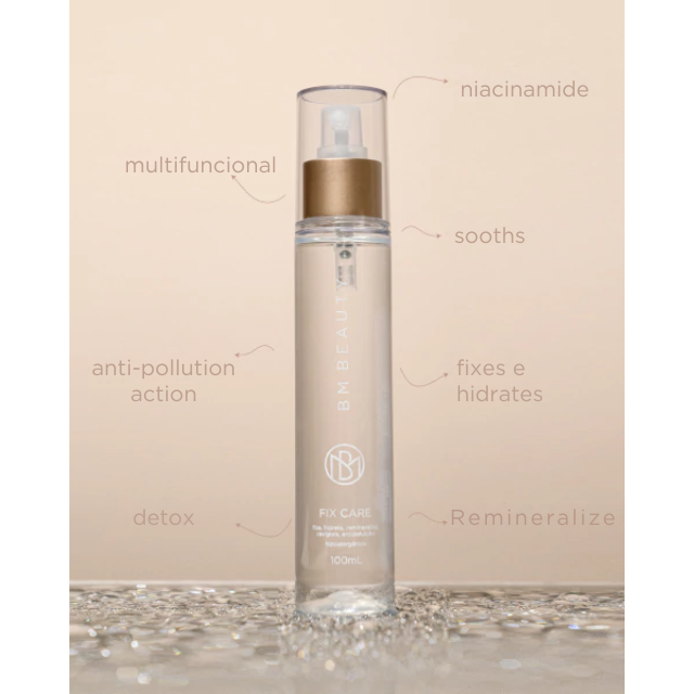BM Beauty Fix Care Setting Mist long-lasting makeup fixation – Buy now at MKPBR.COM – Worldwide Shipping