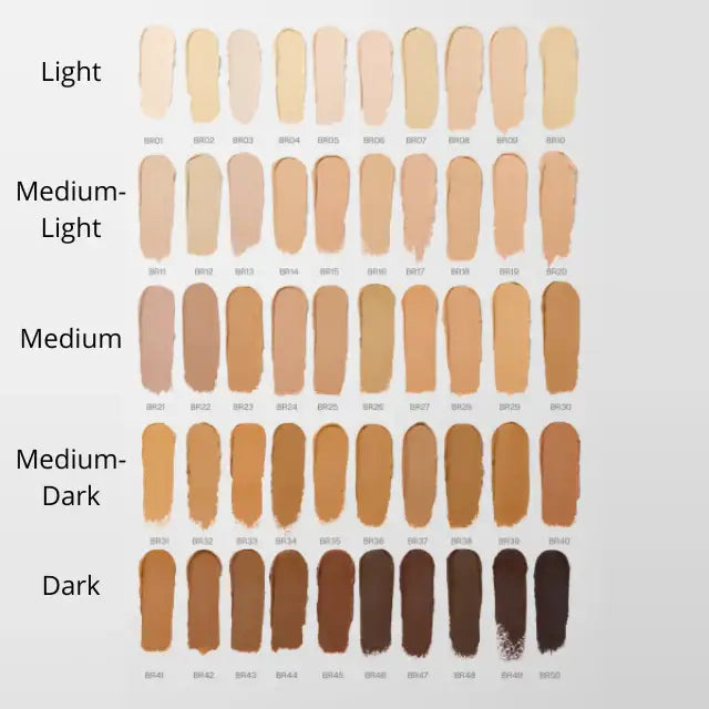 Celebrate Brazilian beauty with Boca Rosa's inclusive range of 50 shades for all skin tones – Buy now at MKPBR.COM – Worldwide Shipping