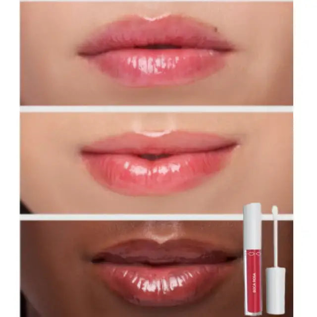 Get a subtle, hydrating lip gloss effect with Boca Rosa Hidra Lábios Rosa Translucido, enhancing your natural appeal – Buy now at MKPBR.COM – Worldwide Shipping