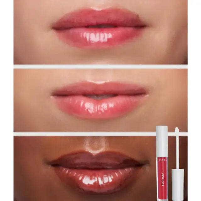 Get a subtle, hydrating lip gloss effect with Boca Rosa Hidra Lábios Vermelho Translucido, enhancing your natural appeal – Buy now at MKPBR.COM – Worldwide Shipping