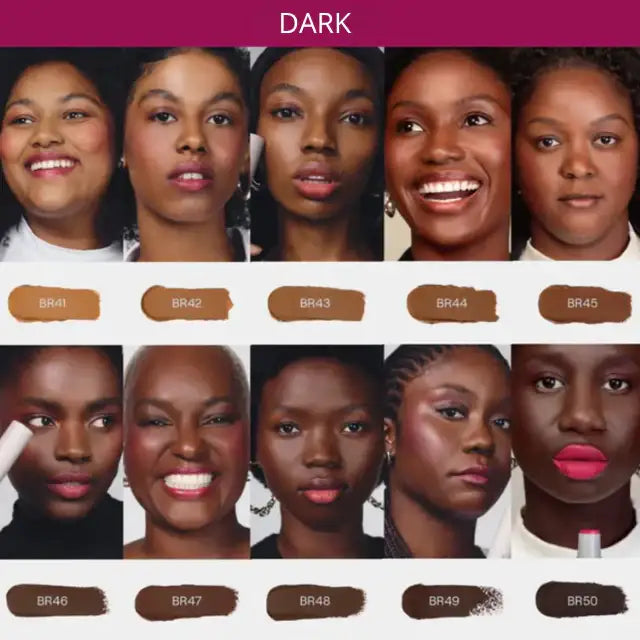 Boca Rosa Stick Pele Multifuncional: 3-in-1 foundation, contour, concealer with SPF 30 UVA/UVB. Dark Shades – Buy now at MKPBR.COM – Worldwide Shipping