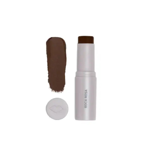 Boca Rosa Stick Pele Multifuncional BR48 (Dark shade) provides a warm dark foundation. – Buy now at MKPBR.COM – Worldwide Shipping