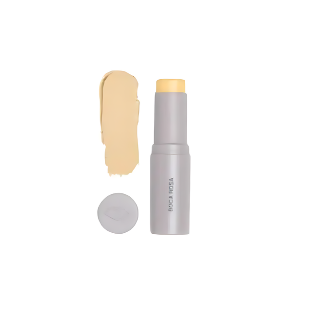Boca Rosa Stick Pele Multifuncional BR02 (Light shade) provides seamless porcelain coverage. – Buy now at MKPBR.COM – Worldwide Shipping