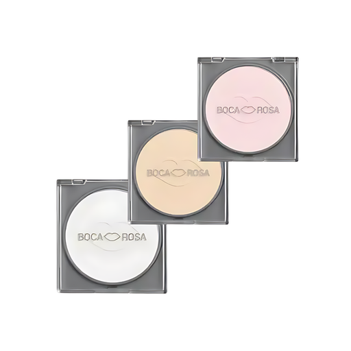 Boca Rosa Beauty Translucent Compact Powder for a satin finish, 0.31 oz (9g) 3 Shades – Buy now at MKPBR.COM – Worldwide Shipping