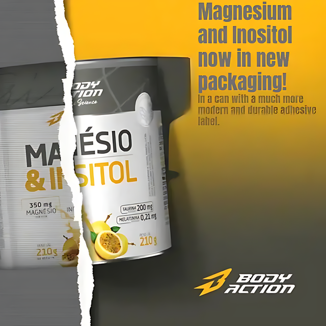 BodyAction Magnesium & Inositol Powder for Restful Sleep | 7.41 oz (210g) – Buy now at MKPBR.COM – Worldwide Shipping