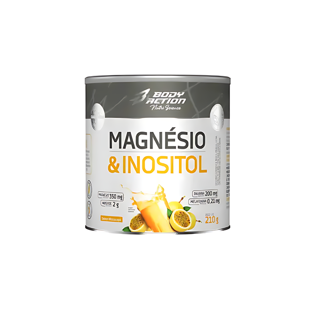 Passion Fruit BodyAction Magnesium & Inositol Powder for Restful Sleep | 7.41 oz (210g) – Buy now at MKPBR.COM – Worldwide Shipping