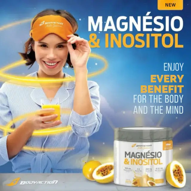 BodyAction Magnesium & Inositol Powder for Restful Sleep | 7.41 oz (210g) – Buy now at MKPBR.COM – Worldwide Shipping