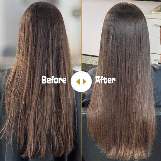Borabella Biokeratin before and after results for damaged and fragile hair recovery – Buy now at MKPBR.COM – Worldwide Shipping