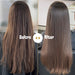 Borabella Biokeratin before and after results for damaged and fragile hair recovery – Buy now at MKPBR.COM – Worldwide Shipping