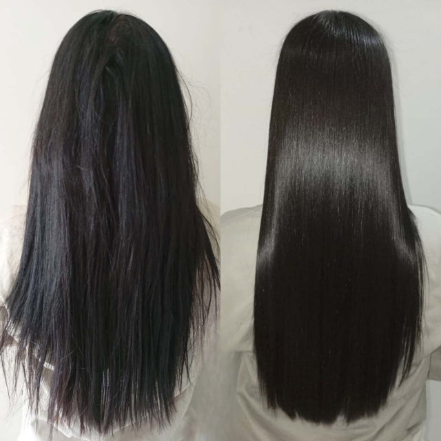Borabella Biokeratin strengthening result without stiffness or brittleness on treated hair – Buy now at MKPBR.COM – Worldwide Shipping