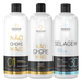 Borabella Brazilian Blowout Kit professional salon size 1 L each for frequent services – Buy now at MKPBR.COM – Worldwide Shipping
