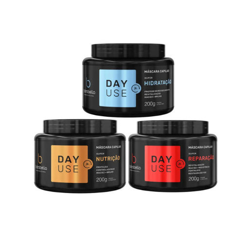 Borabella Day Use Super Complete Mask Trio – Hydration Nutrition and Repair – 200g each – front view – Buy now at MKPBR.COM – Worldwide Shipping