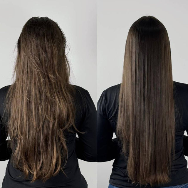 Borabella Day Use Super Hydration before and after results for dry damaged hair recovery – Buy now at MKPBR.COM – Worldwide Shipping