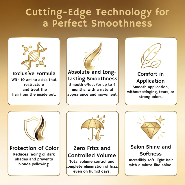 Borabella Não Chore Mais Brazilian Blowout-Style Smoothing Treatment (Pro Use) – smoothing routine step 2 in protocol – Buy now at MKPBR.COM – Worldwide Shipping