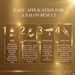 Borabella Não Chore Mais Brazilian Blowout-Style Smoothing Treatment (Pro Use) – salon application step 2 after shampoo – Buy now at MKPBR.COM – Worldwide Shipping
