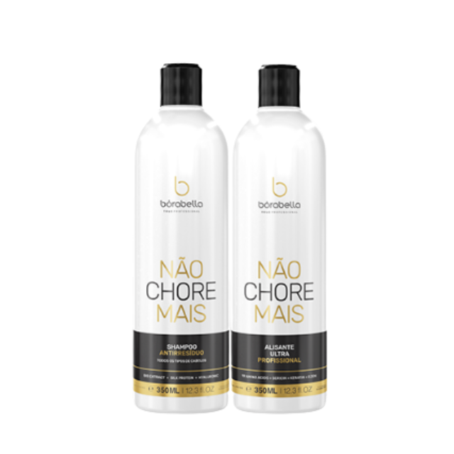 Borabella Não Chore Mais Professional Smoothing Kit (Step 1 + Step 2) – 350 ml duo set for professional protocol – Buy now at MKPBR.COM – Worldwide Shipping
