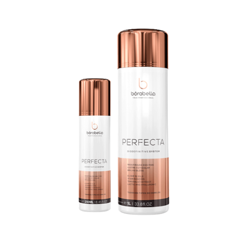 Borabella Perfecta Bio Definitive Professional Smoothing & Thermal Realignment – 12 Oils + 19 Amino Acids – 8.45 fl oz / 33.81 fl oz (250 ml / 1 L) front view – Buy now at MKPBR.COM – Worldwide Shipping