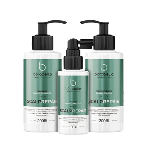Borabella Scalp Repair Kit back label with full ingredients list – Buy now at MKPBR.COM – Worldwide Shipping