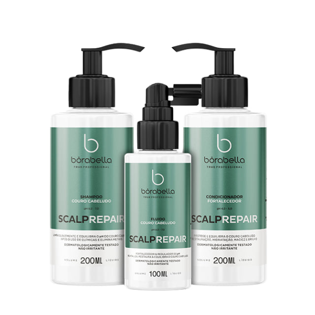 Borabella Scalp Repair Kit back label with full ingredients list – Buy now at MKPBR.COM – Worldwide Shipping