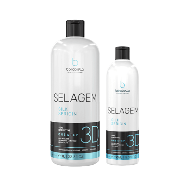Borabella Selagem 3D Brilho Gloss Sealant professional smoothing treatment for intense shine – Buy now at MKPBR.COM – Worldwide Shipping