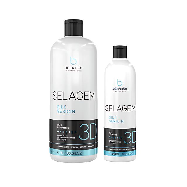 Borabella Selagem 3D Brilho Gloss Sealant professional smoothing treatment for intense shine – Buy now at MKPBR.COM – Worldwide Shipping