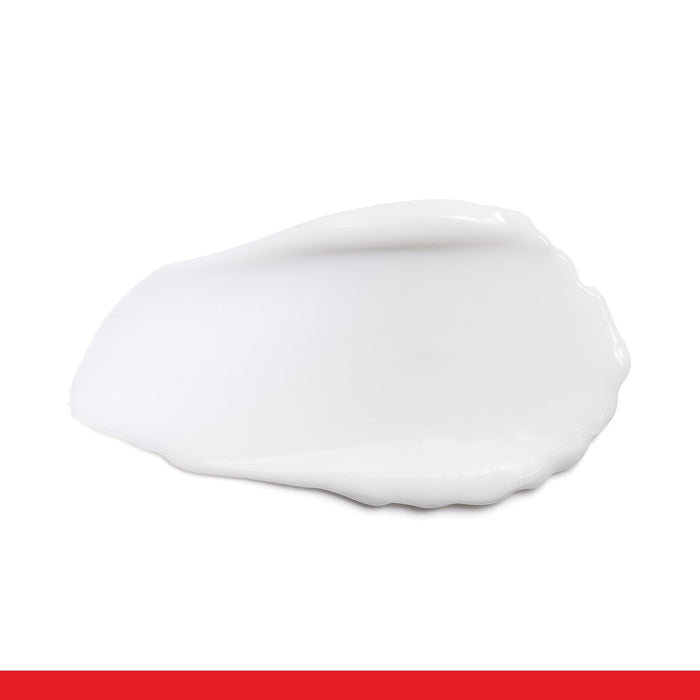 Creamy white texture swatch of Boticário Botik Cica Panthenol & Ceramides multi-repair soothing face cream for dry and sensitive skin – Buy now at MKPBR.COM – Worldwide Shipping