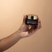 Velvety white cream texture of Boticário Botik Ácido Hialurônico Firming Face Cream swatched on hands, fast-absorbing Brazilian face moisturizer – Buy now at MKPBR.COM – Worldwide Shipping