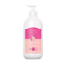 Front view of Boticário Cuide-se Bem Doçura na Pessegura deodorant moisturizing body lotion 400 ml pink pump bottle – Buy now at MKPBR.COM – Worldwide Shipping