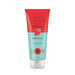 Front of the O Boticário Cuide-se Bem Feira Morango facial scrub 100 g red and mint tube with strawberry icon and vegan seal – Buy now at MKPBR.COM – Worldwide Shipping
