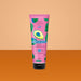 Boticário Cuide-se Bem Feira Pasta de Abacate avocado hair mask 250 ml tube standing on a two-tone orange studio background – Buy now at MKPBR.COM – Worldwide Shipping