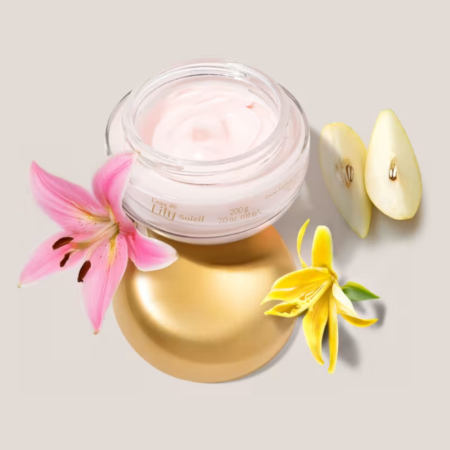 Boticário Lily Soleil Body Cream 7.05 oz | Limited Edition Fresh Almond Scent. – Buy now at MKPBR.COM – Worldwide Shipping

