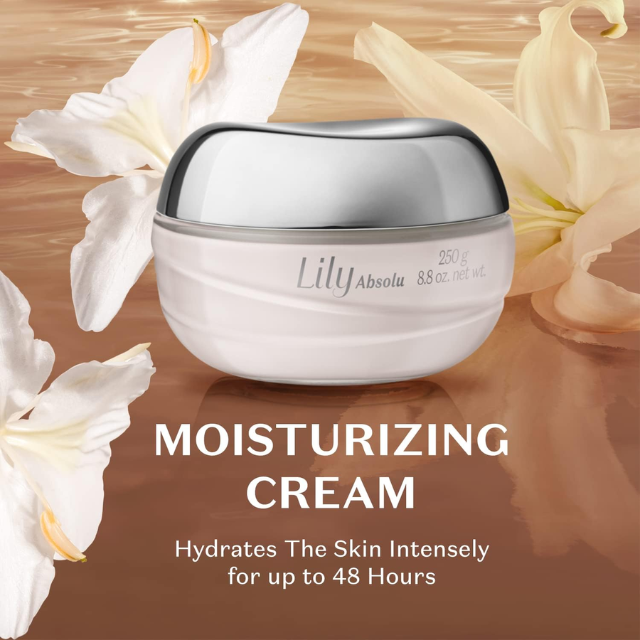 Boticário Lily Absolu Satin Hydrating Body Cream 8.82 oz with exclusive Grasse Lily essence – Buy now at MKPBR.COM – Worldwide Shipping
