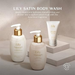 Boticário Lily Satin Liquid Soap 8.45 fl oz for gentle cleansing – Buy now at MKPBR.COM – Worldwide Shipping