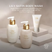 Boticário Lily Satin Liquid Soap 8.45 fl oz for gentle cleansing – Buy now at MKPBR.COM – Worldwide Shipping
