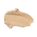 Beige cream texture swatch of Nativa SPA Ameixa Dourada body scrub showing the walnut shell exfoliating particles suspended in the cream – Buy now at MKPBR.COM – Worldwide Shipping