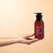 Hands massaging the velvety Nativa SPA Cereja Rouge body lotion cream into smooth soft skin – Buy now at MKPBR.COM – Worldwide Shipping