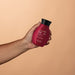 Detail of Boticário Nativa SPA Cereja Rouge 200 ml body oil showing the lightweight 100% vegetable oil texture for satiny skin – Buy now at MKPBR.COM – Worldwide Shipping