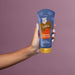 Hands lathering the Boticario Sophie Kids Curl Definition Shampoo 200ml, tear-free shea butter and panthenol formula for curly and wavy kids hair – Buy now at MKPBR.COM – Worldwide Shipping