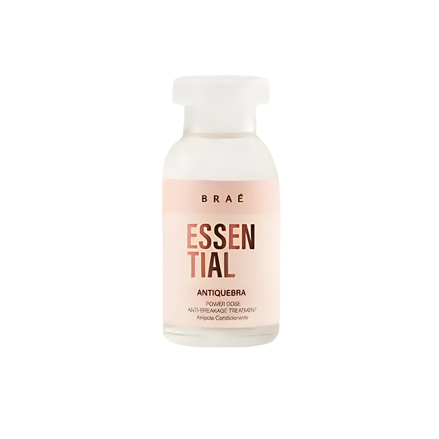 Braé Essential Anti-Breakage Ampoule 13ml - Strengthens fragile and brittle hair, increasing resistance, reducing breakage, and repairing strands – Buy now at MKPBR.COM – Worldwide Shipping
