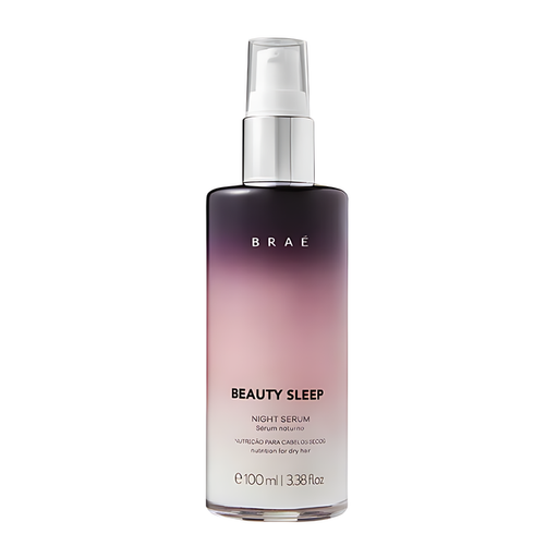 Braé Beauty Sleep Night Hair Serum – Overnight Hydration, Shine & Anti-Frizz – 3.38 fl oz (100 mL) hero image – Buy now at MKPBR.COM – Worldwide Shipping