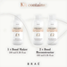 Braé Bond Angel Plex Effect Treatment Kit 3x100ml (1x Step 1, 2x Step 2) - Professional bond protection for bleaching/coloring & at-home hair reconstruction – Buy now at MKPBR.COM – Worldwide Shipping