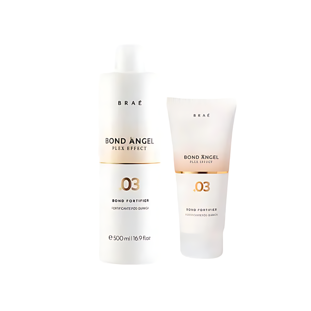 Braé Bond Angel Plex Effect Step 3 Bond Fortifier - Prolongs salon bond-building effects, protecting hair from daily aggressions – Buy now at MKPBR.COM – Worldwide Shipping